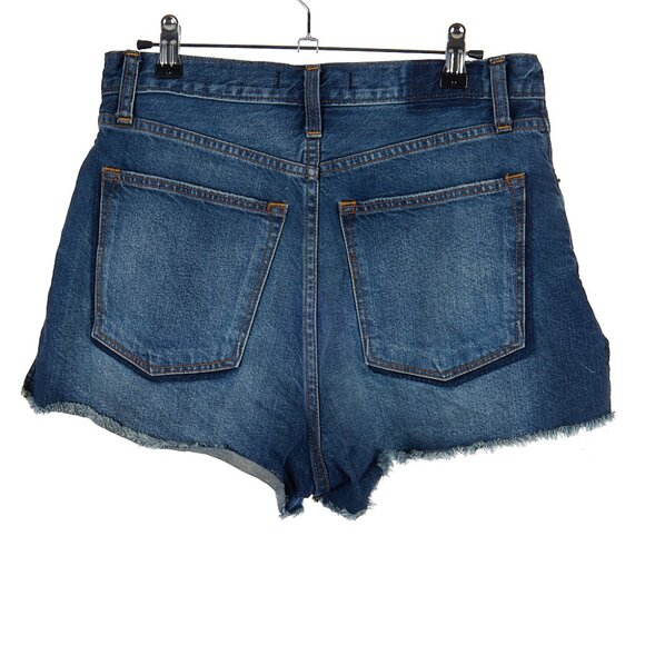 Abercrombie & Fitch Distressed Jean Shorts Women's Size 28 - Picture 3 of 6